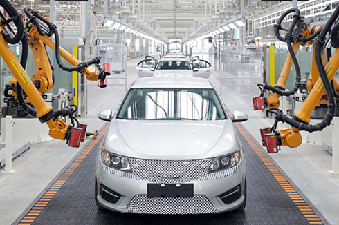 Umwelt prüfgeräte in der Automobili ndustrie