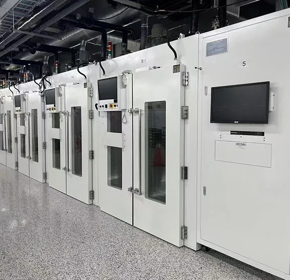 Großvolumige Temperatur kammer Industrie öfen